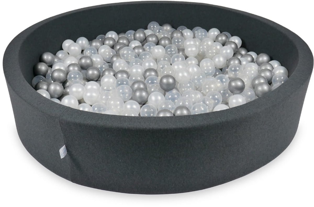 Ballenbak 130x30cm grafiet