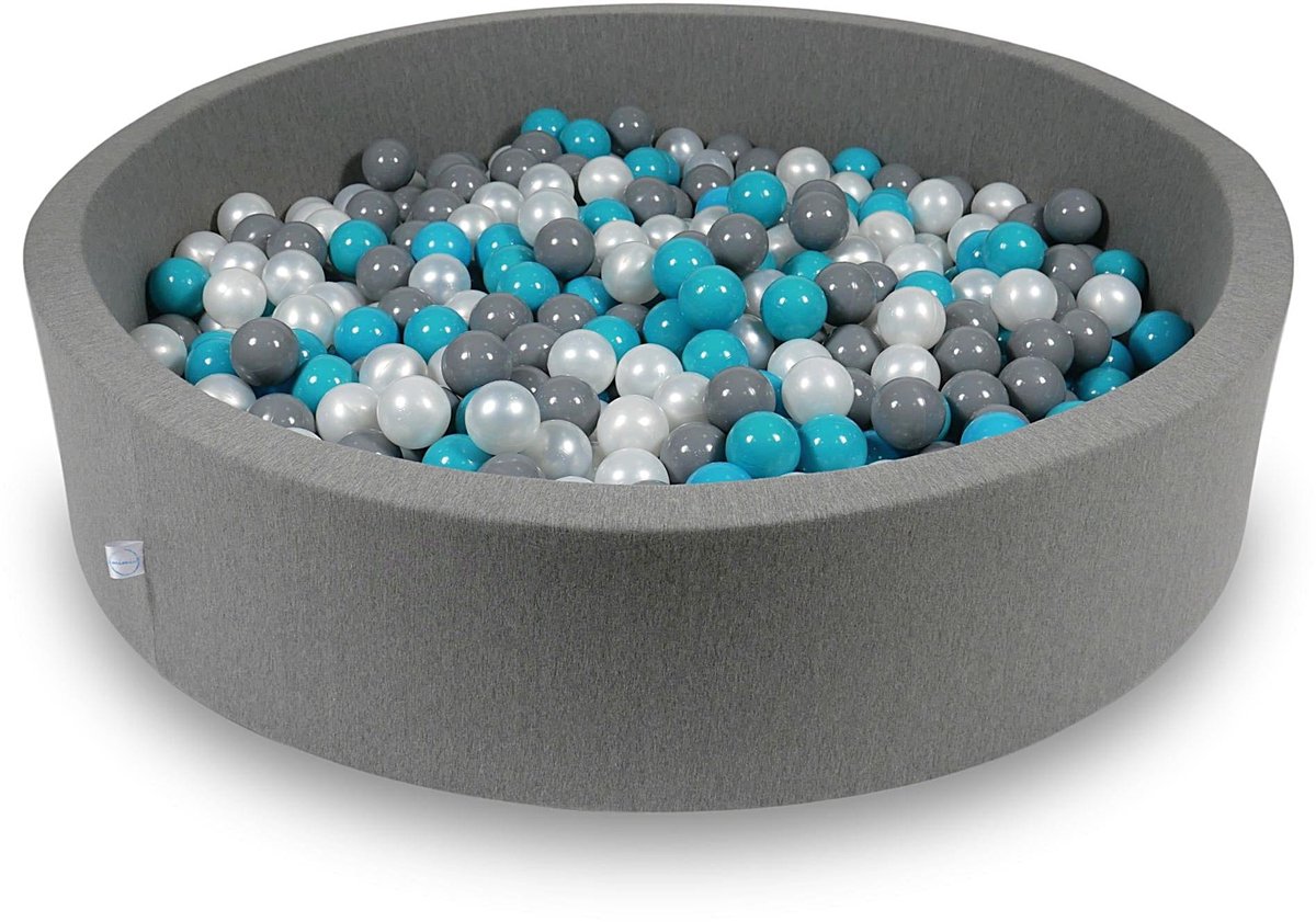 Ballenbak 130x30cm grijs