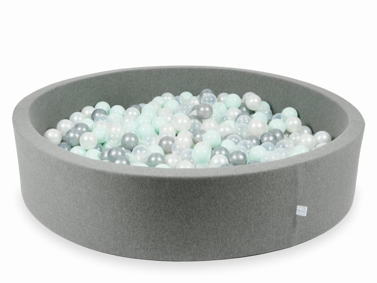 Ballenbak 130x30cm grijs