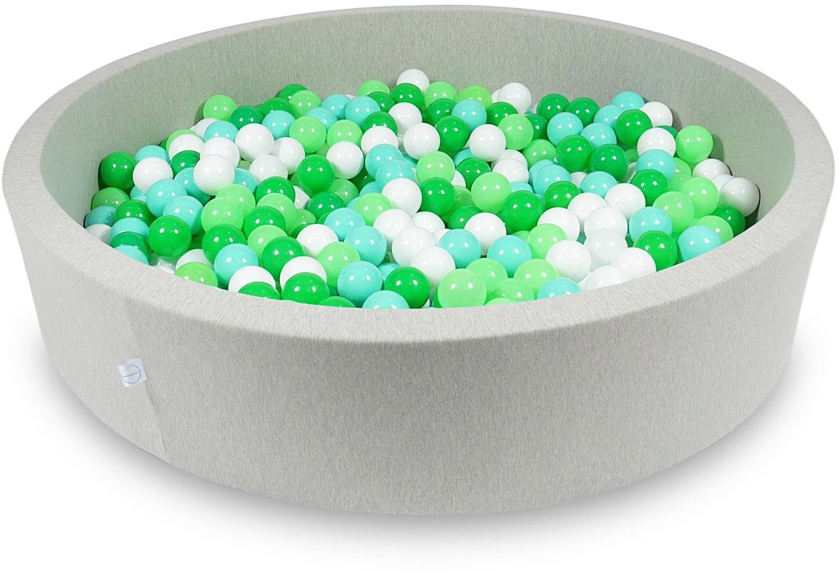 Ballenbak 130x30cm lichtgrijs