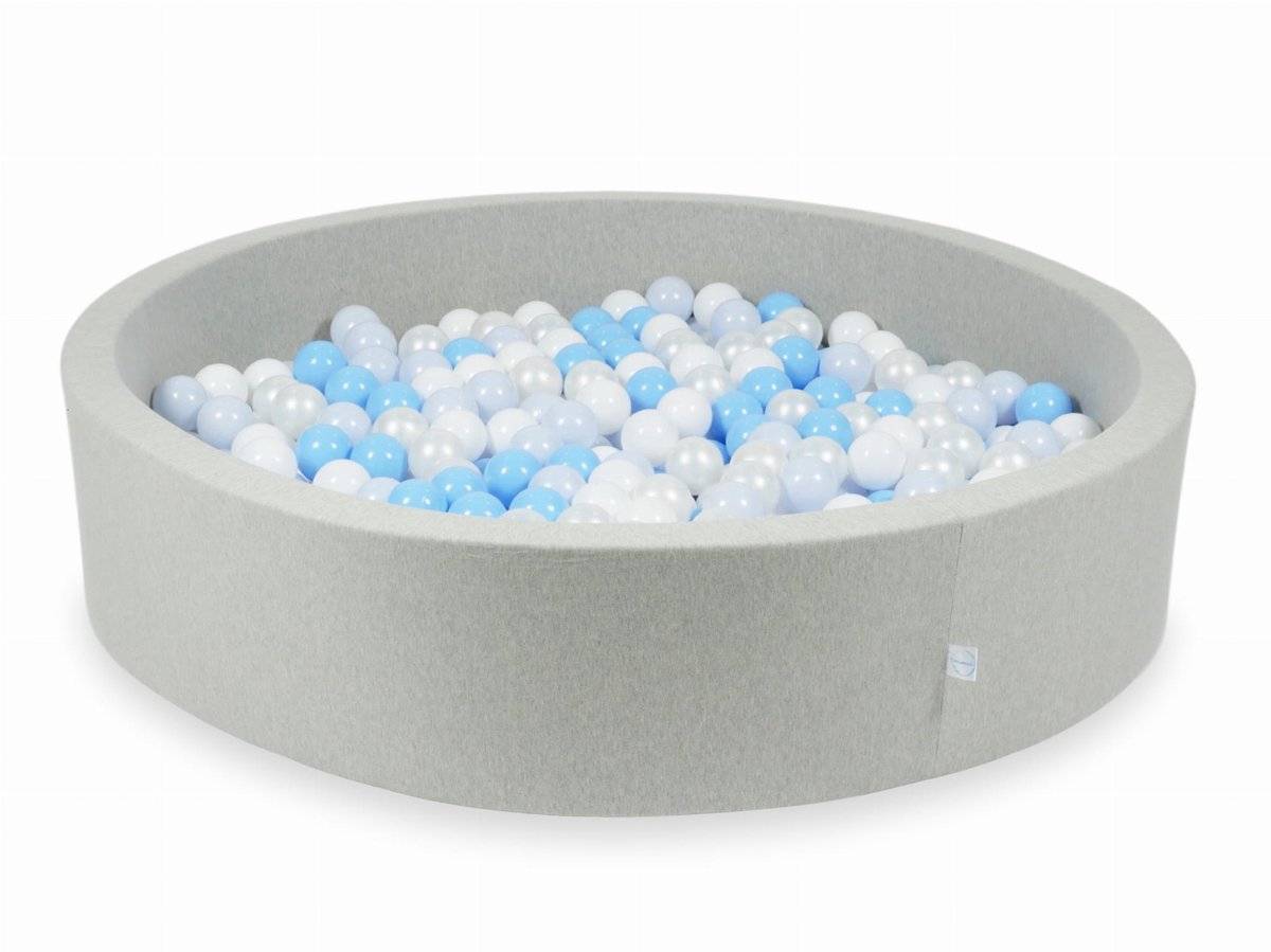 Ballenbak 130x30cm lichtgrijs