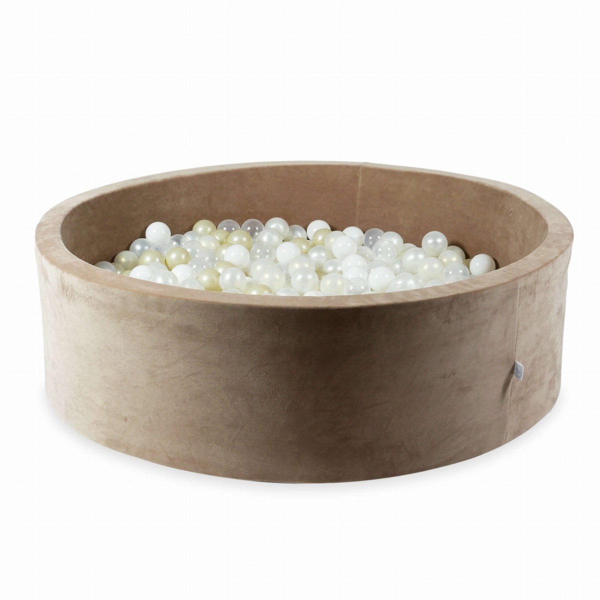 Ballenbak 130x40 Fluweelzacht Donkerbeige