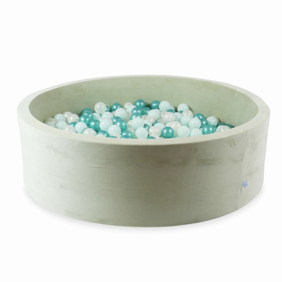 Ballenbak 130x40 Fluweelzacht Lichtmint