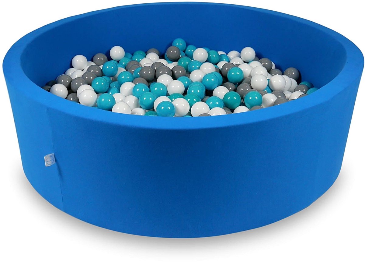 Ballenbak 130x40cm azuurblauw