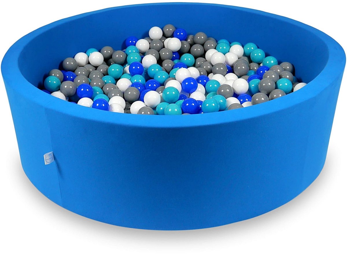 Ballenbak 130x40cm azuurblauw