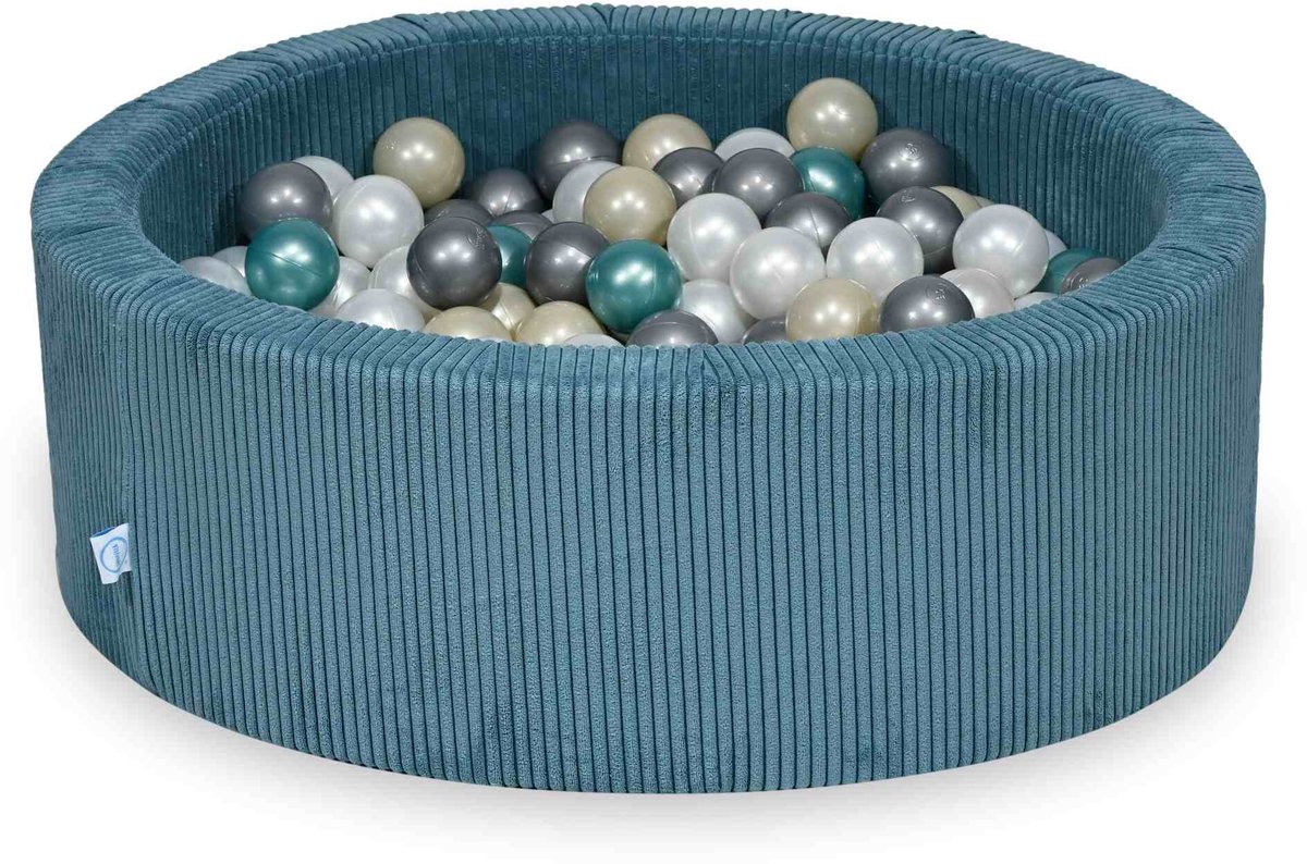 Ballenbak 90x30 Corduroy Blauw