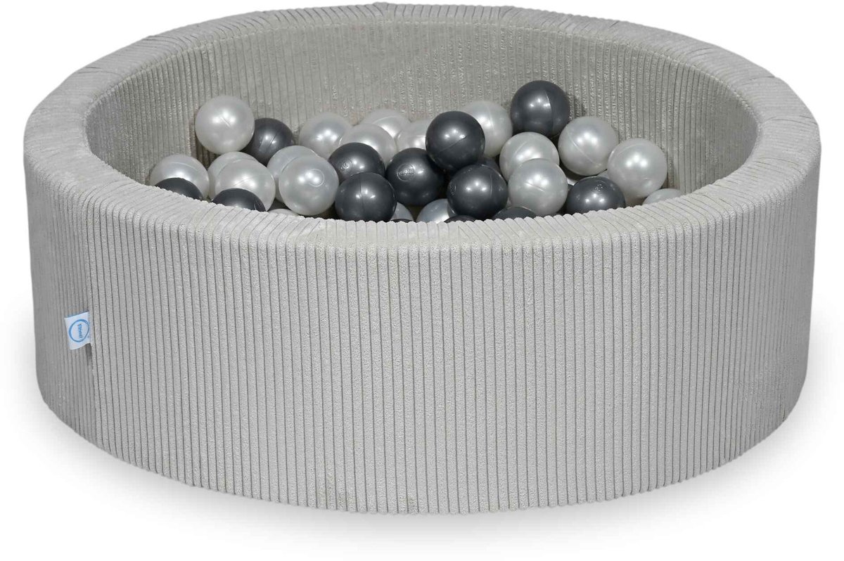 Ballenbak 90x30 Corduroy Grijs