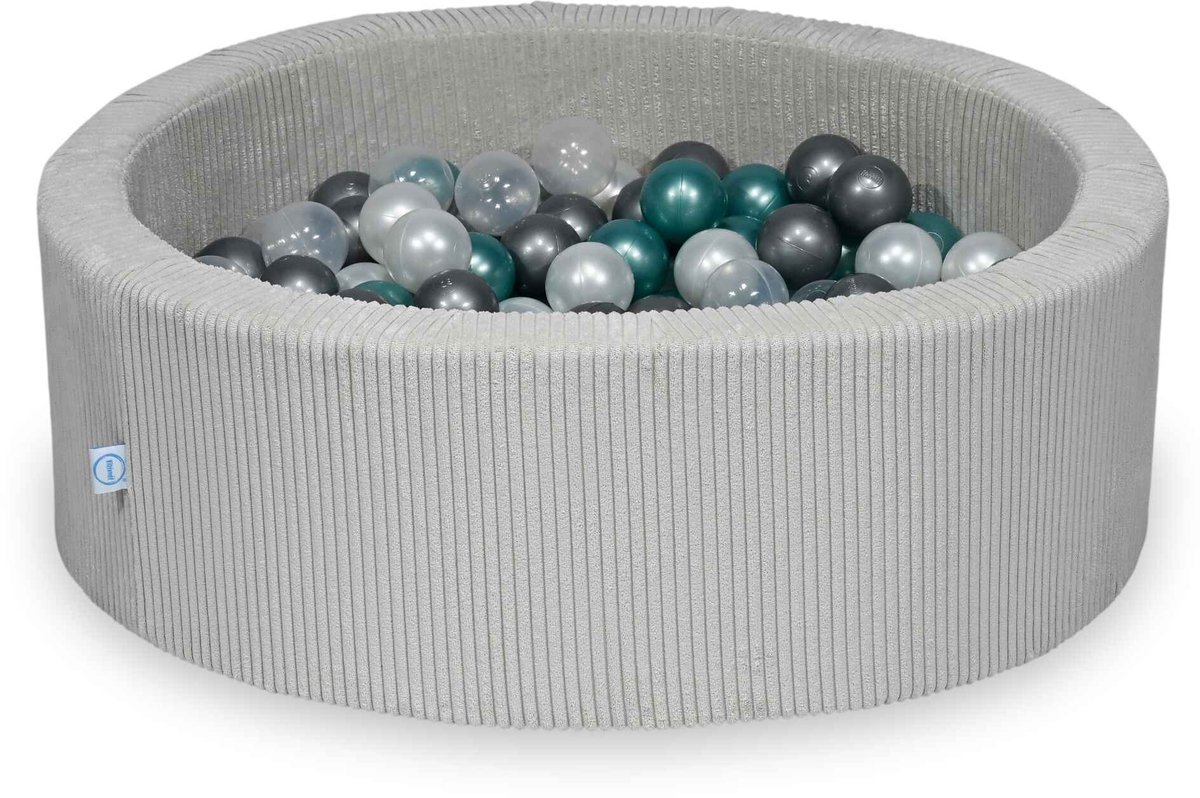 Ballenbak 90x30 Corduroy Grijs