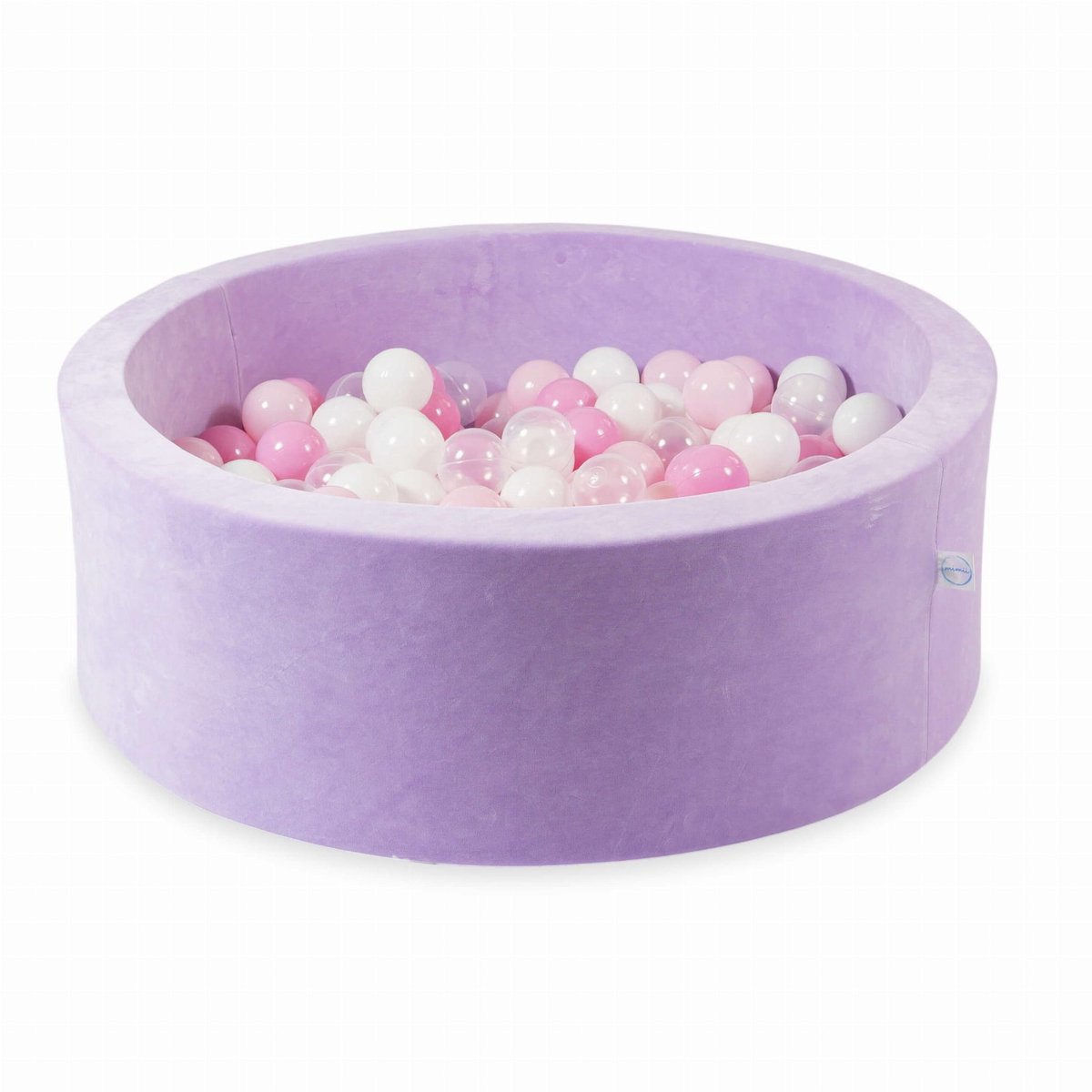 Ballenbak 90x30 Fluweel Zacht Paars