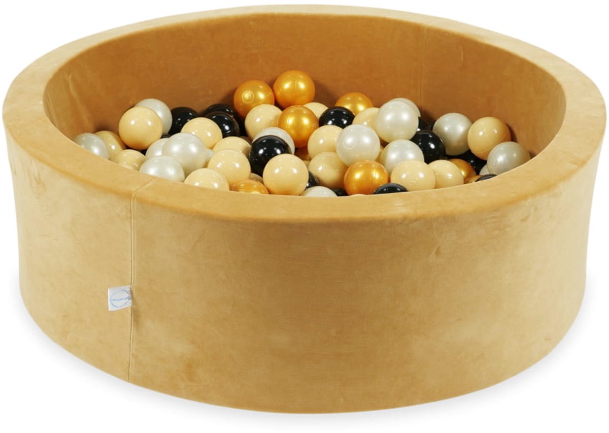 Ballenbak 90x30 Fluweelzacht Karmel