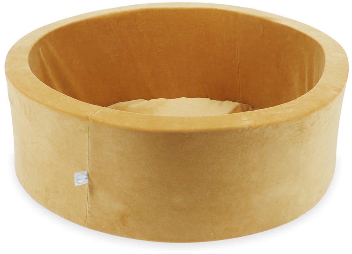 Ballenbak 90x30 Fluweelzacht Karmel