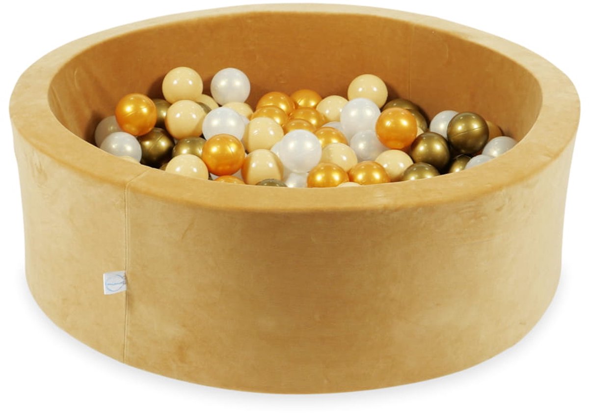 Ballenbak 90x30 Fluweelzacht Karmel