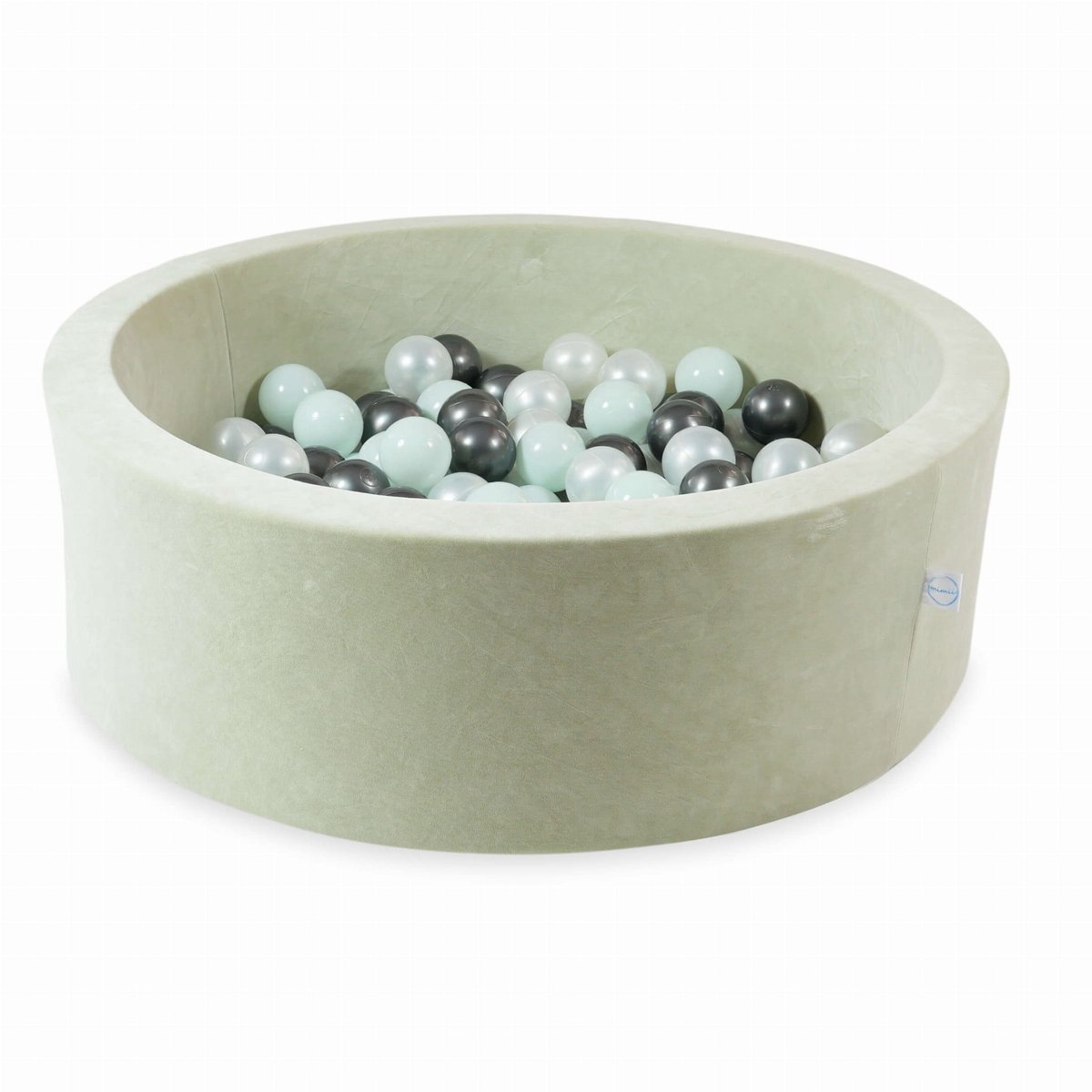 Ballenbak 90x30 Fluweelzacht Lichtmint