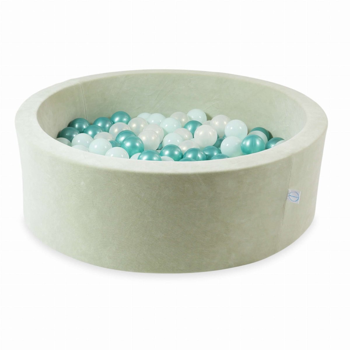 Ballenbak 90x30 Fluweelzacht Lichtmint