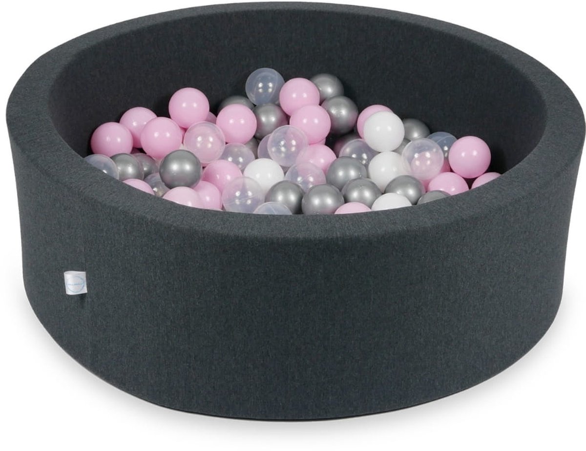 Ballenbak 90x30cm grafiet