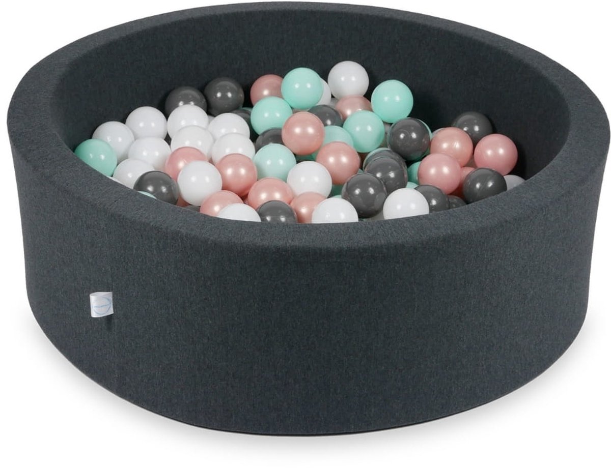 Ballenbak 90x30cm grafiet