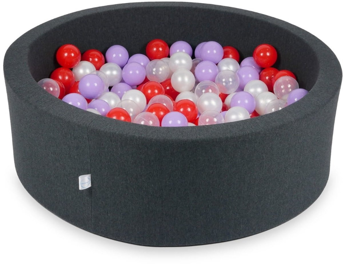 Ballenbak 90x30cm grafiet