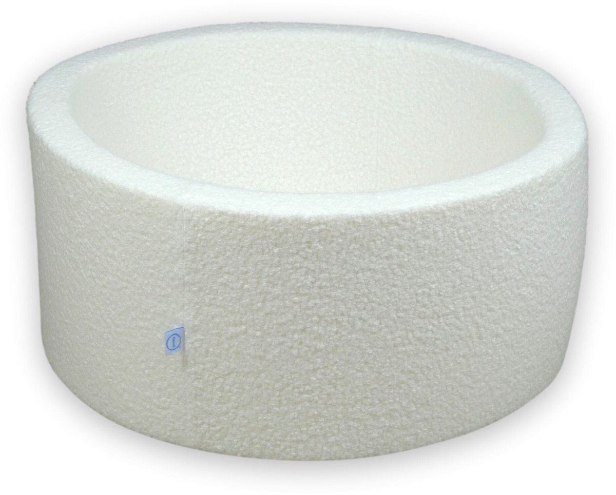 Ballenbak 90x40 Boucle Wit