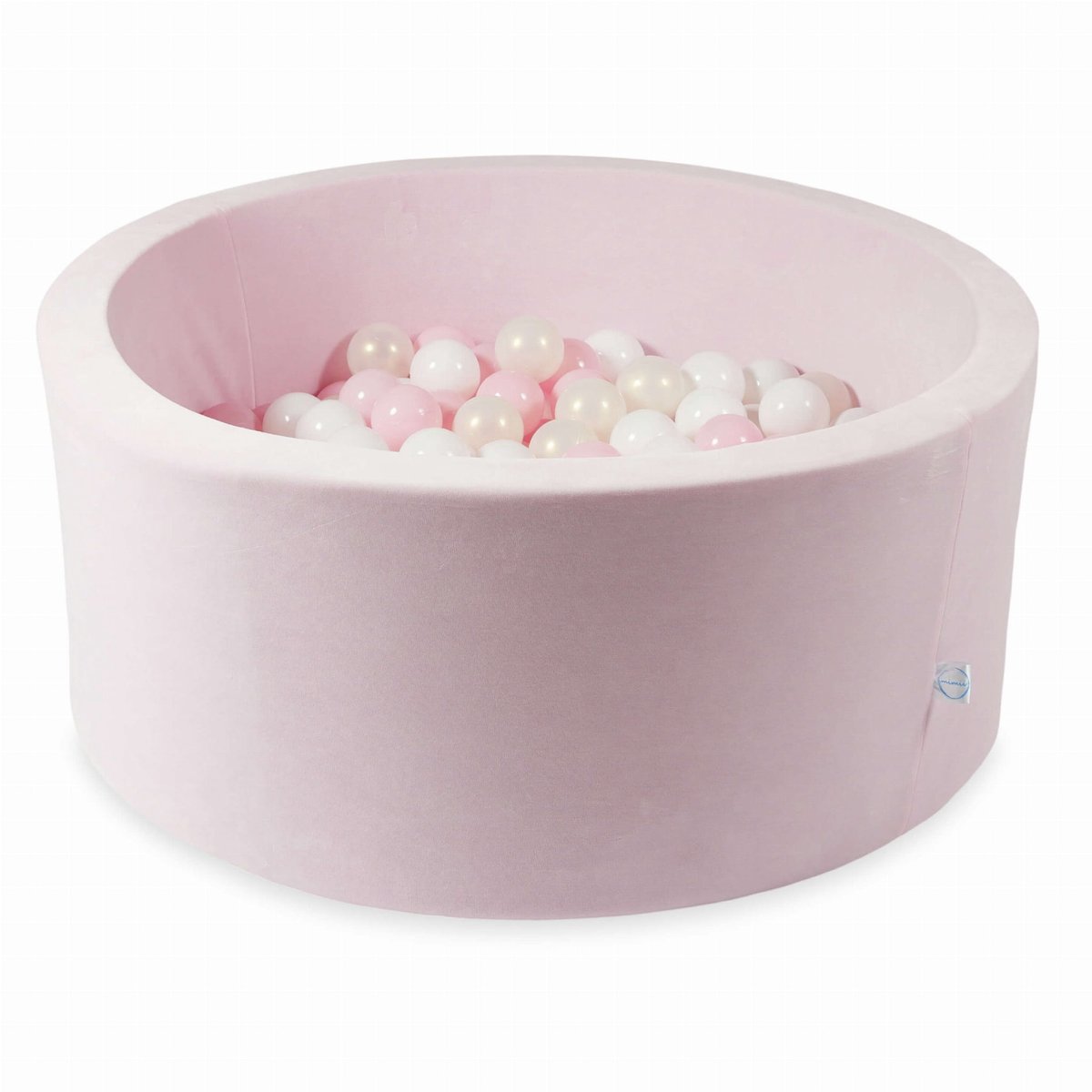 Ballenbak 90x40 Fluweel Zacht Lichtroze