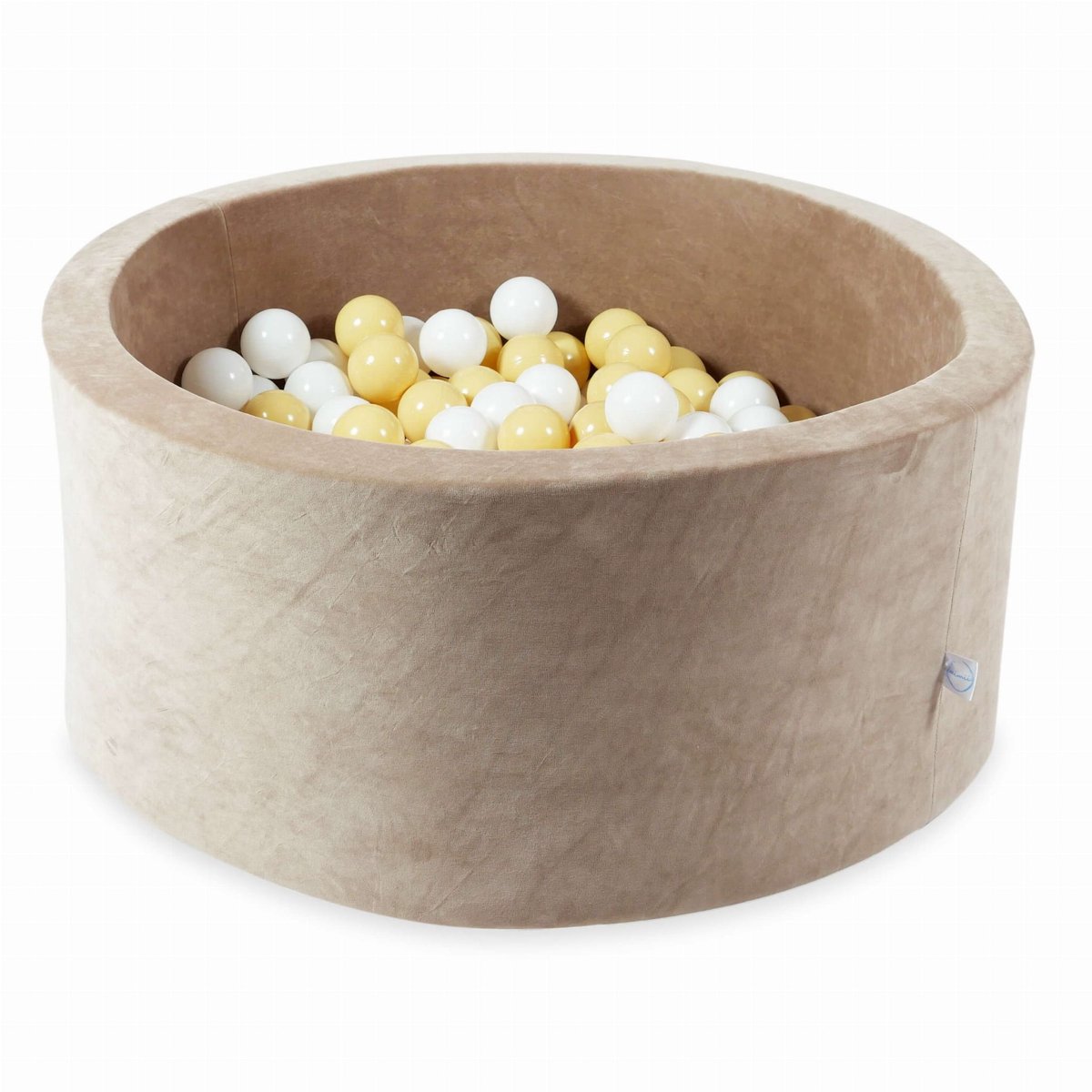 Ballenbak 90x40 Fluweelzacht Donkerbeige