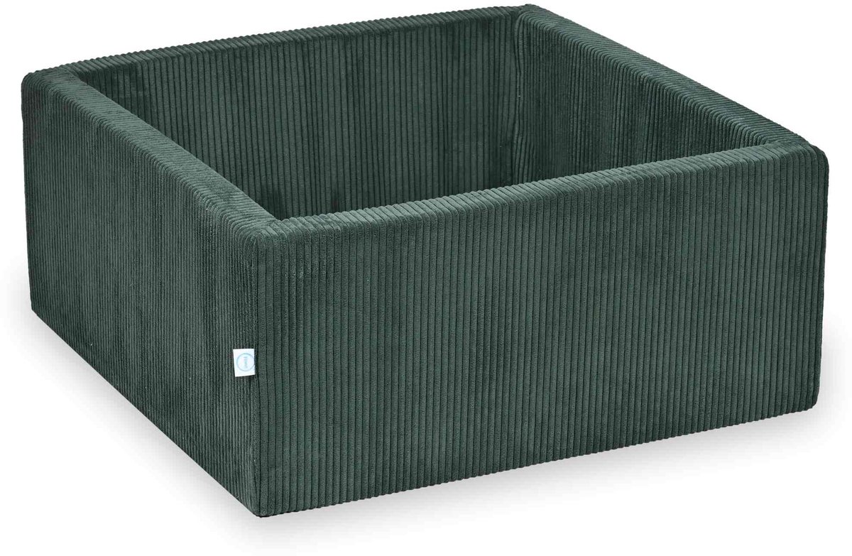 Ballenbak 90x90x40 Corduroy Groen