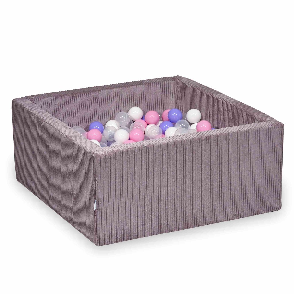 Ballenbak 90x90x40 Corduroy Lavendel