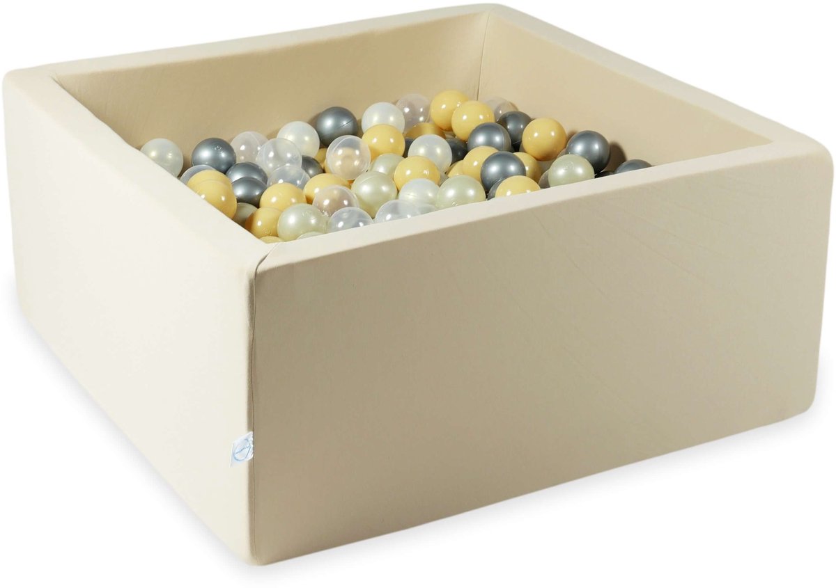 Ballenbak 90x90x40 beige