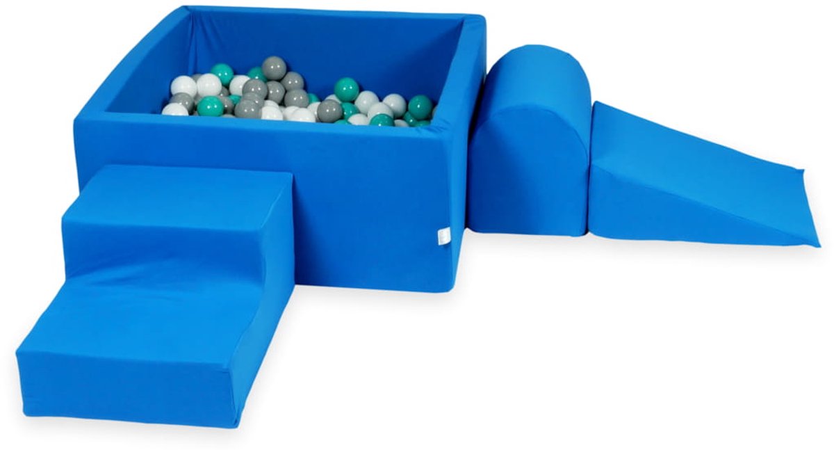 Foam speelset met vierkante ballenbad