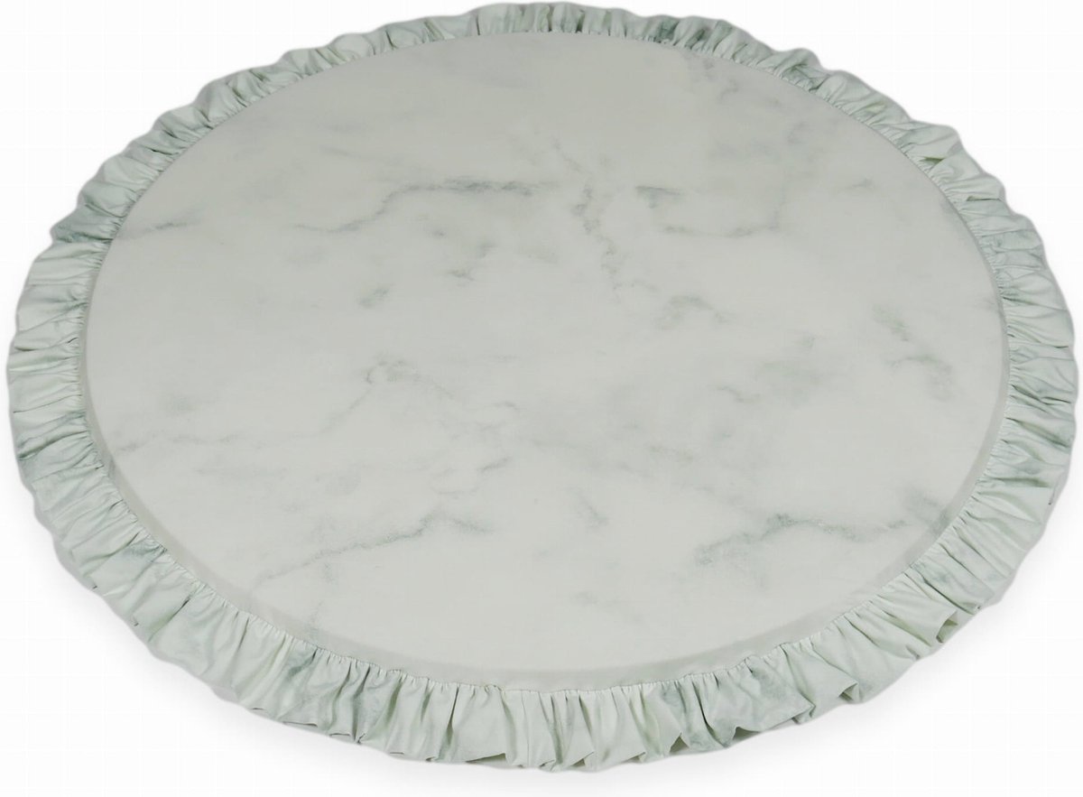 Speelkleed 100cm voor kinderen rond met ruche