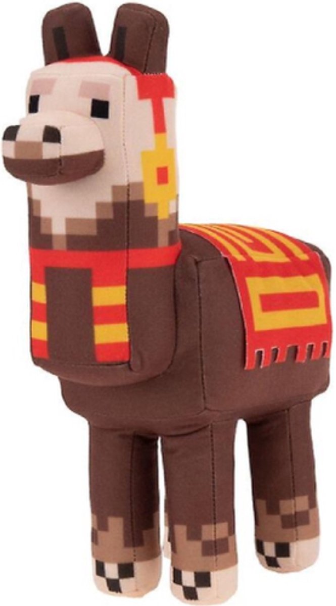 Llama - Minecraft Pluche Knuffel 21 cm - Speelgoed Knuffels Kinderen Jongens Meisjes - Minecraft Movie Plush