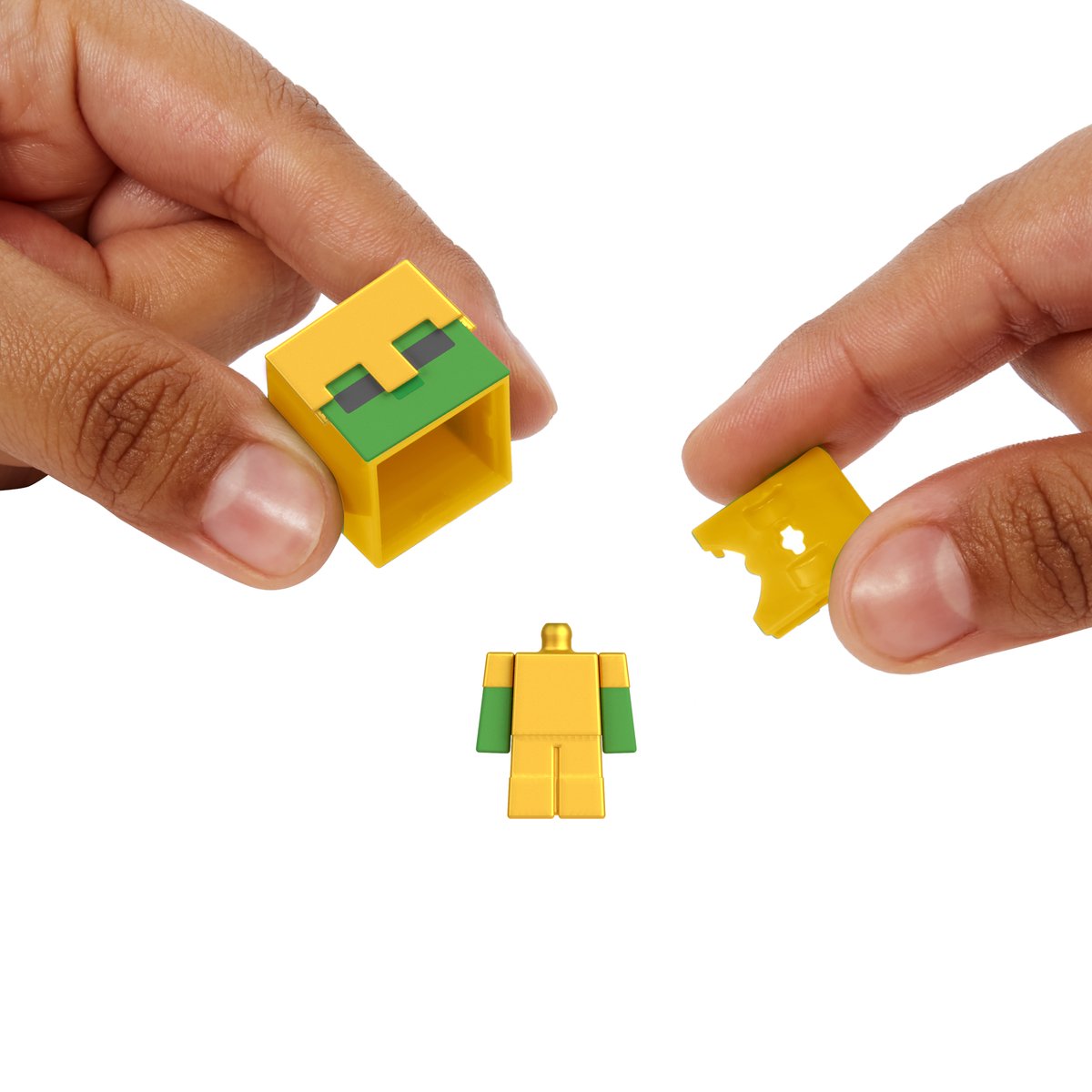 Minecraft Mob Head Minis - Zombie in Gold Armor