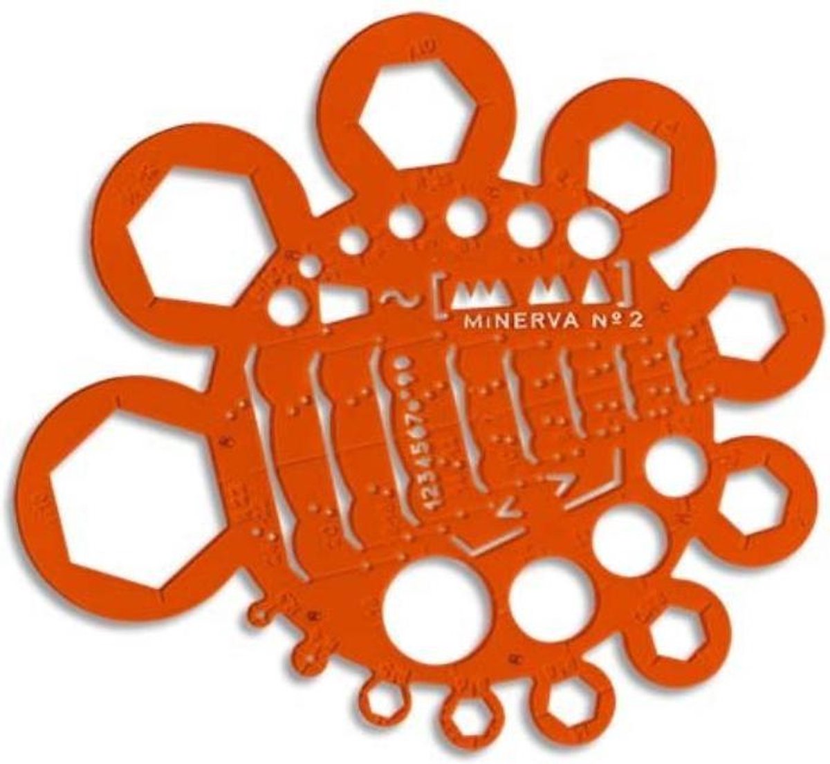   Afrondings en Moeren sjabloon nummer 2