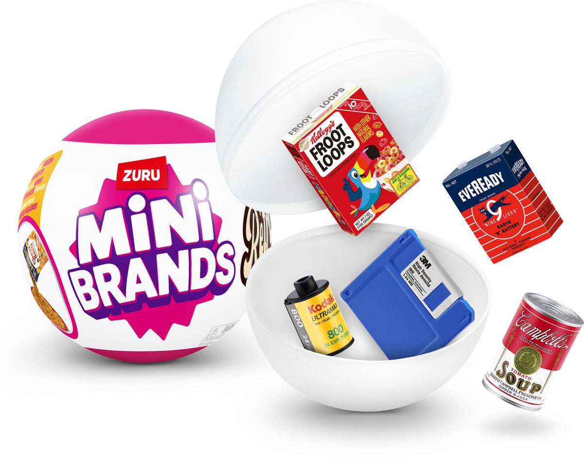 Mini Brands Retro Capsule , 1 stuks van ZURU