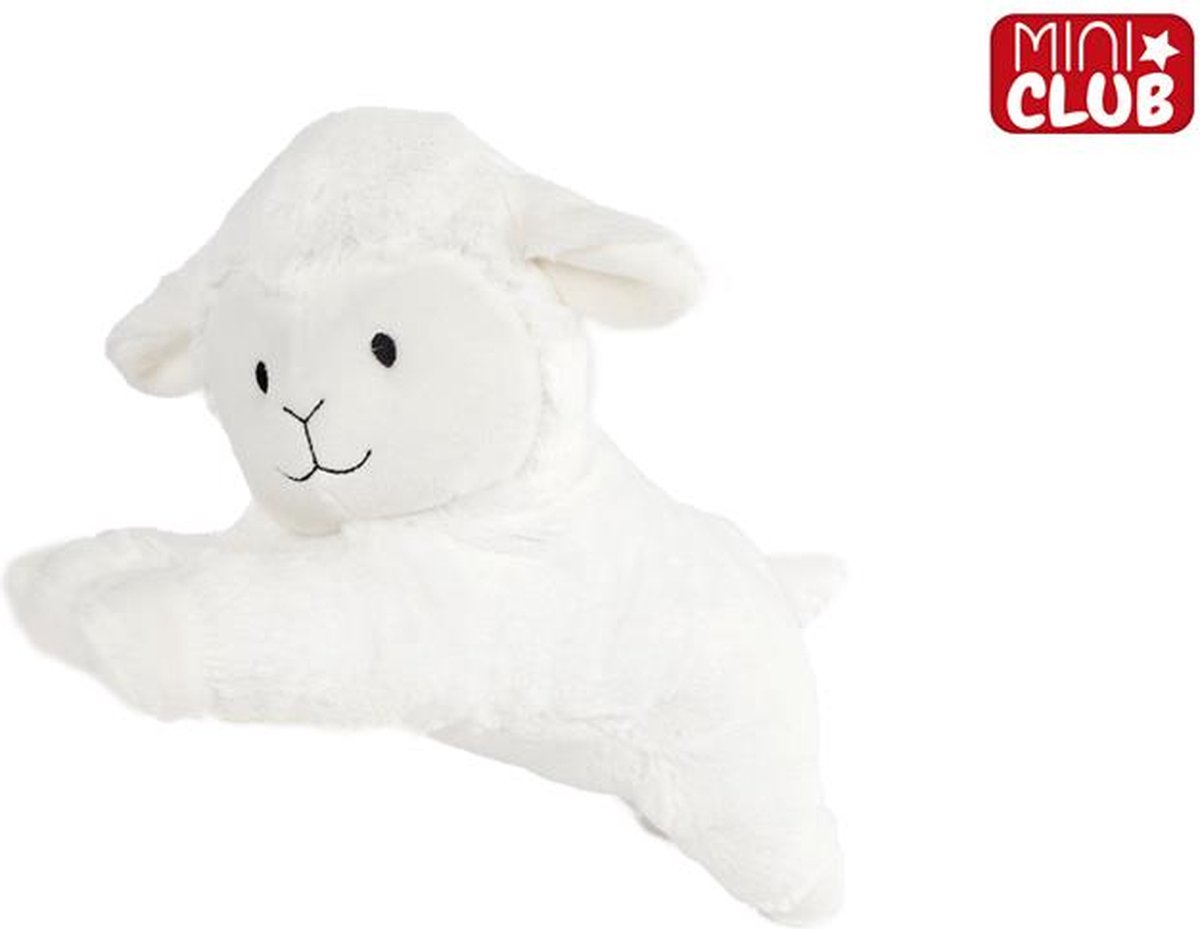 Mini Club Schaap liggend pluche 30x16x14cm