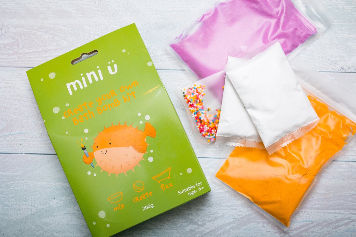 Mini U badbruisbal kit - Creatief speelgoed voor kinderen - Multicolor.
