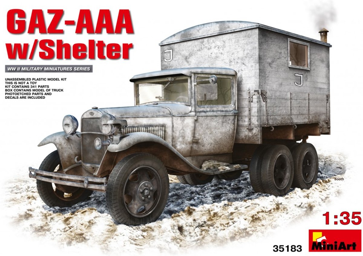 MiniArt GAZ-AAA w/Shelter