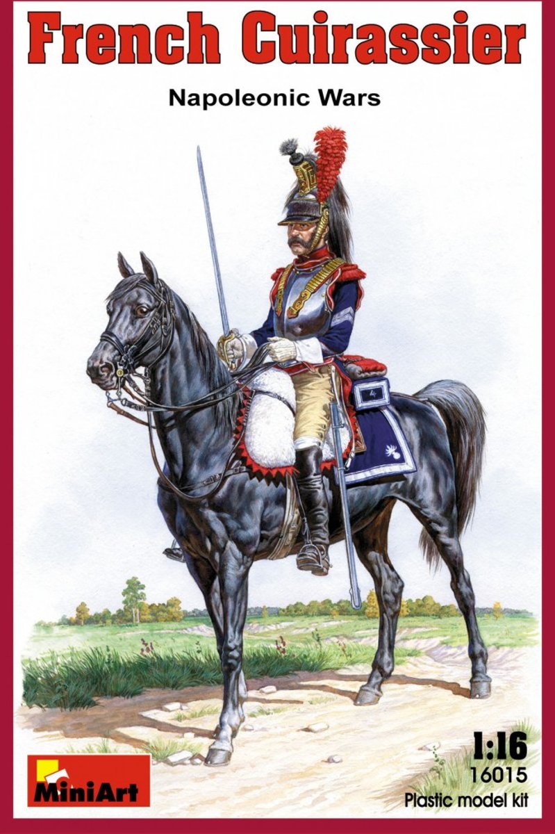 Miniart - French Cuirassier. Napoleonic Wars. (Min16015)