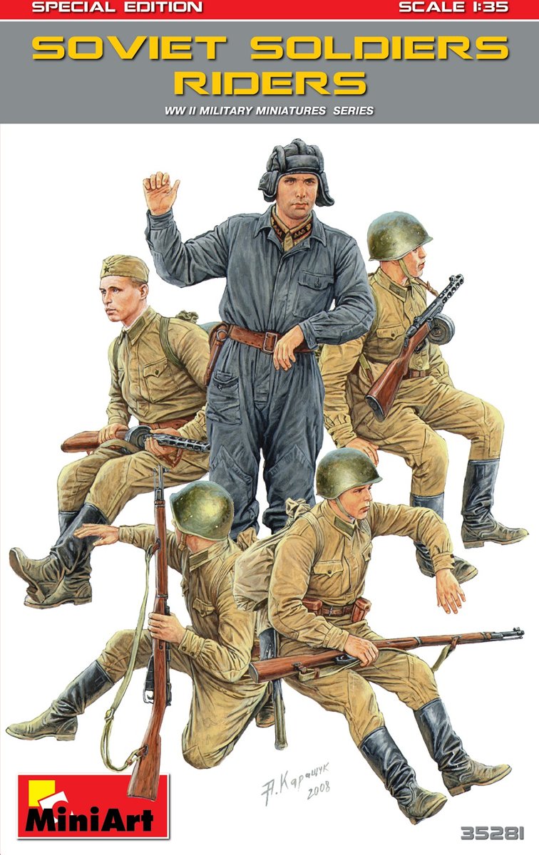 Miniart - Soviet Soldiers Riders. Special Edition (Min35281)