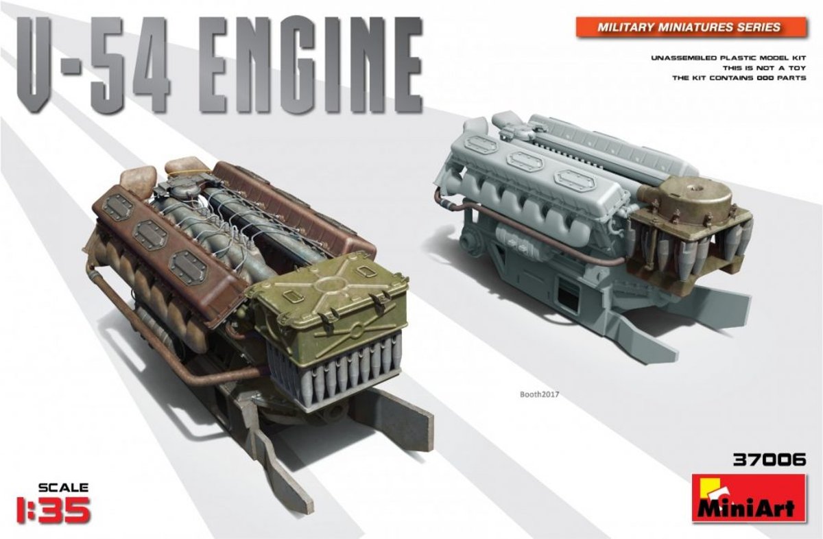 Miniart - V-54 Engine (Min37006)