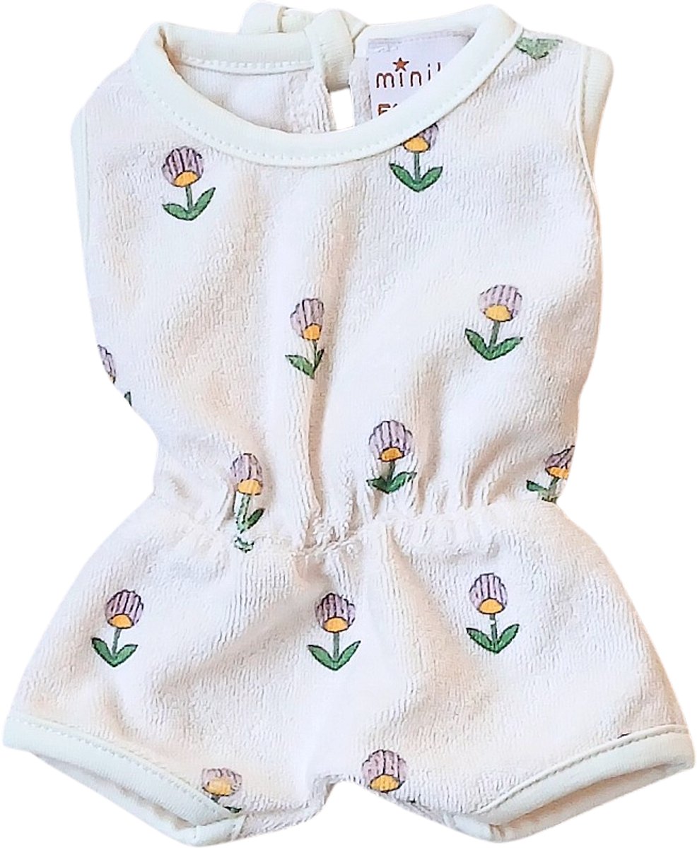 Minikane Poppenkleding Jumpsuit Ines Bloemetjes 34 cm