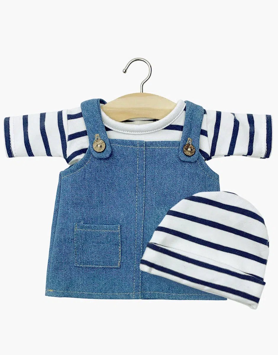 Minikane Poppenkleding Kledingset Nelly Blauw 34 cm