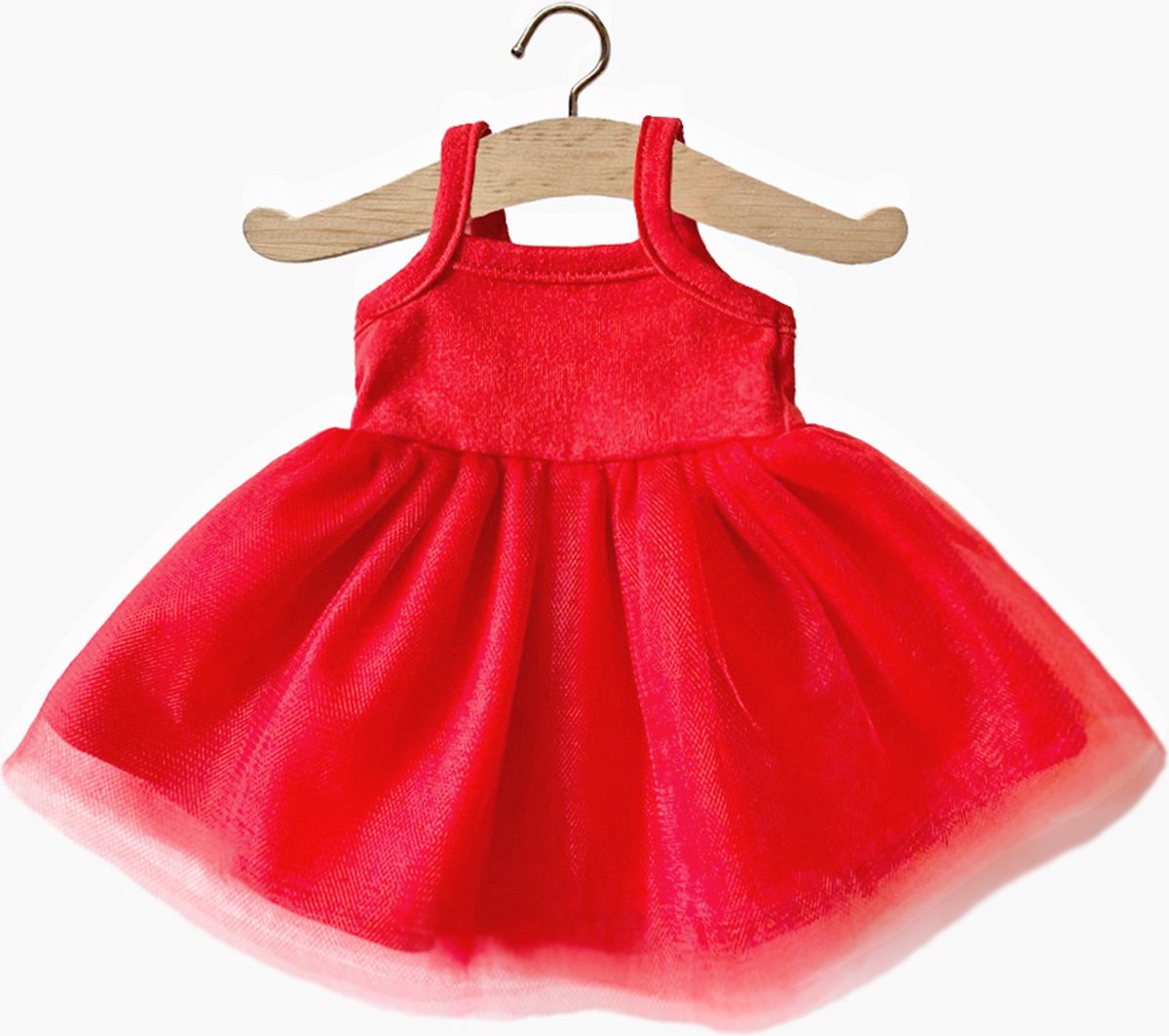 Minikane Rosella Rode Balletjurk 34 cm