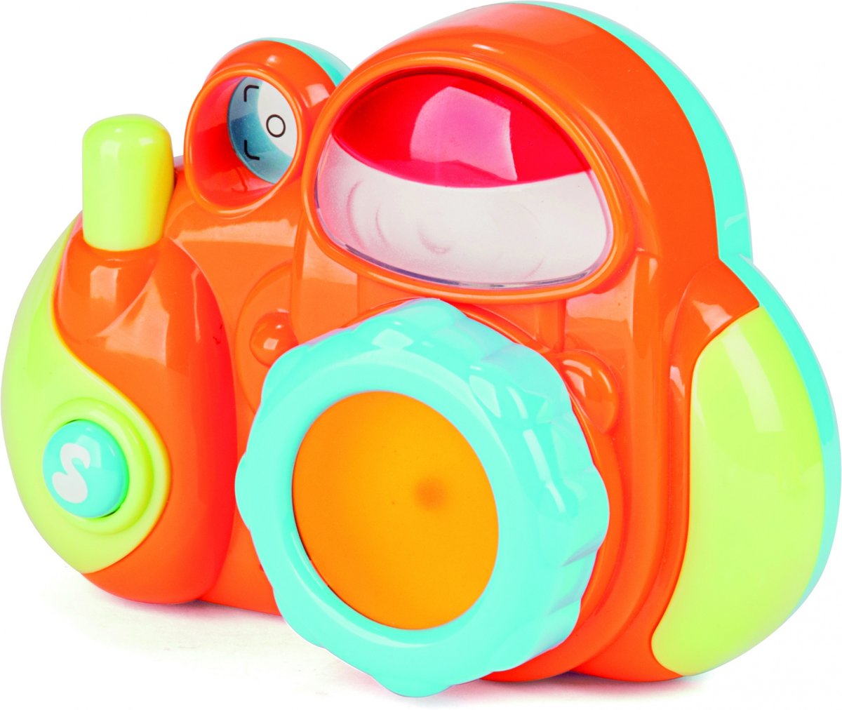 Miniland Speelgoedcamera Minicam Junior 14 Cm Oranje/groen