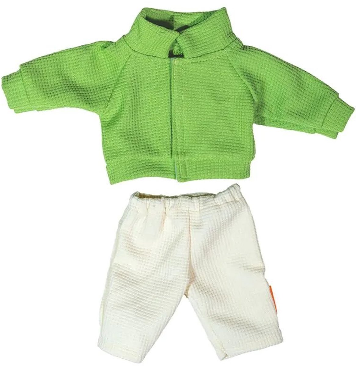 Miniland poppenkleding jasje en broek 32cm poppenaccessoire.