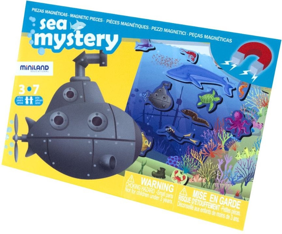 ZZZML Ontdek: MYSTERIE van de ZEE, magnetisch spel, 3+