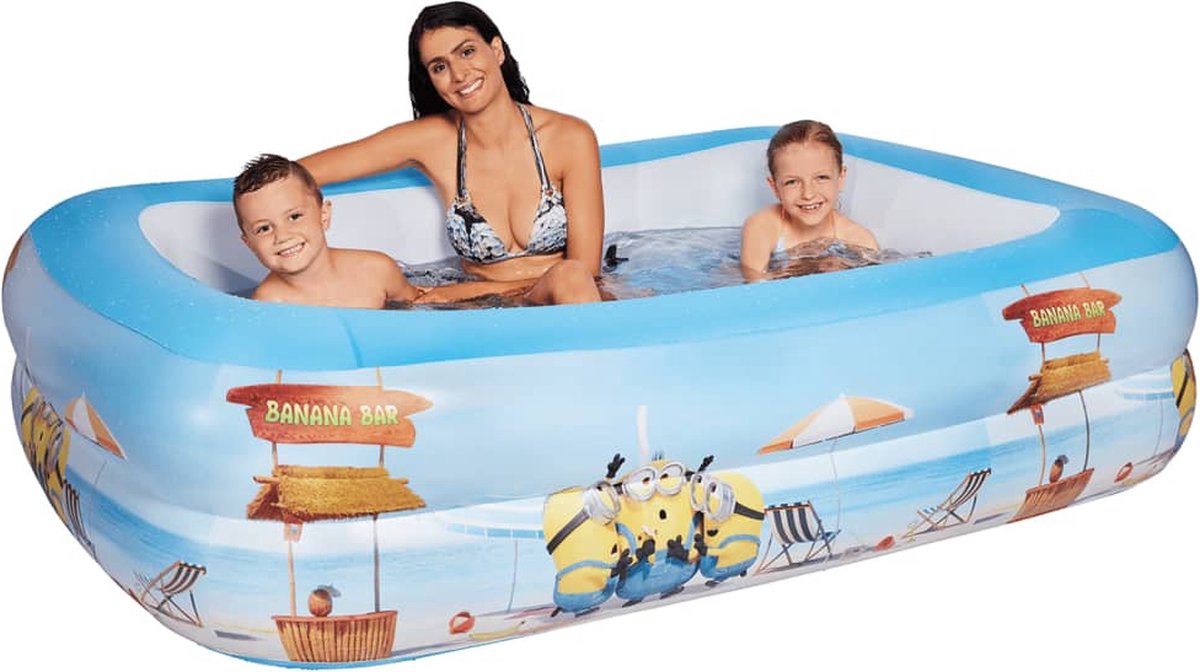 Minions Kinderzwembad Family 200x150x50 cm