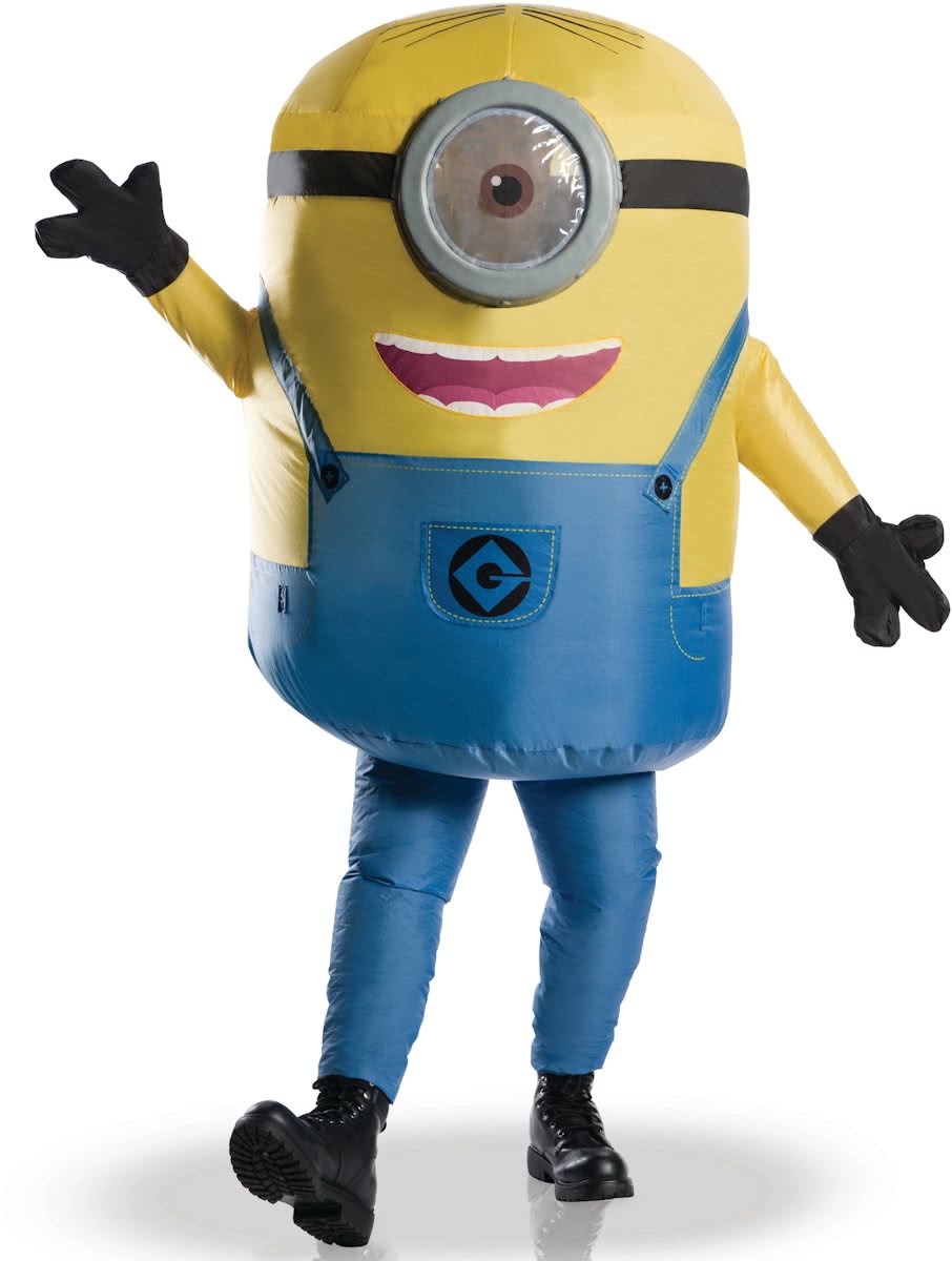 Opblaasbare Minions™ kostuum voor volwassenen - One size