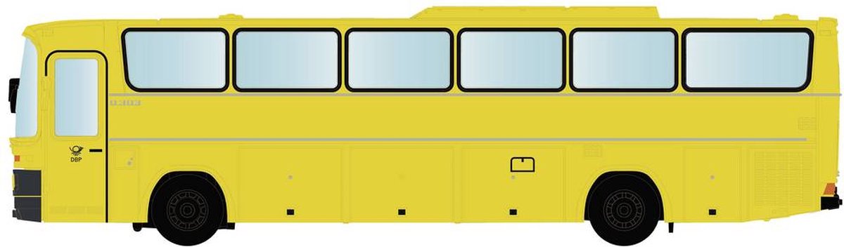Minis by Lemke LC4429 N Bus Mercedes Benz O303 RHD Deutsche Bundespost