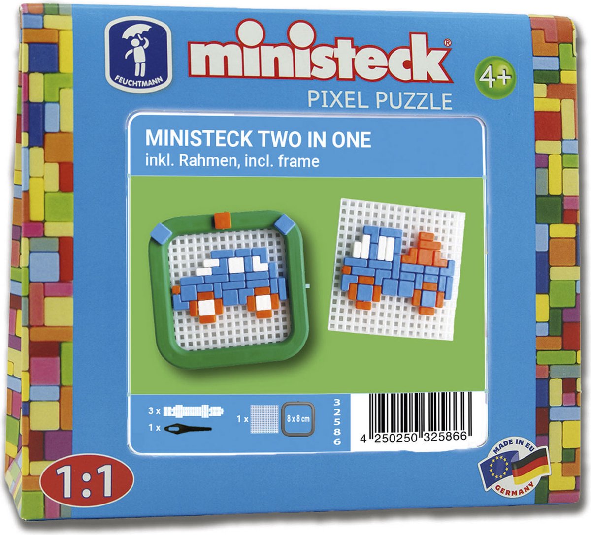 Ministeck Mini Frames 2in1 - Assorti - Small Box - 130pcs