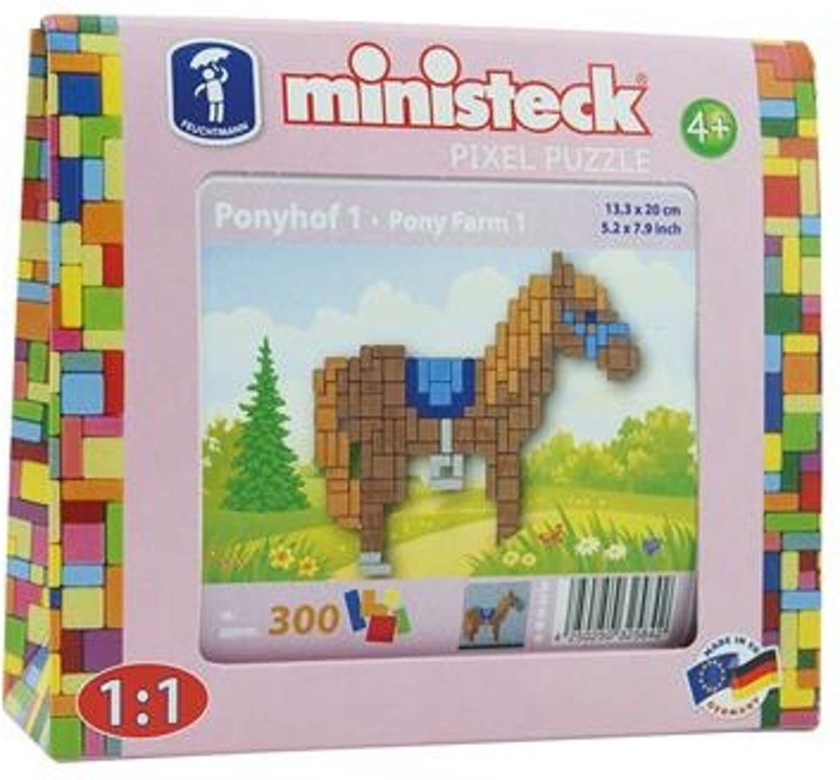 Ministeck Ponyfarm 1-box 300-delig
